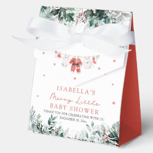 Weihnachts-Babymode Fröhliche kleine Babyparty Geschenkschachtel