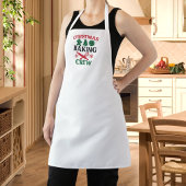 Weihnachts-Back-Crew-Mutter Schürze