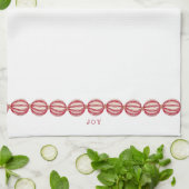 Weihnachts-Backbäckerdesign Geschirrtuch (Gefaltet)