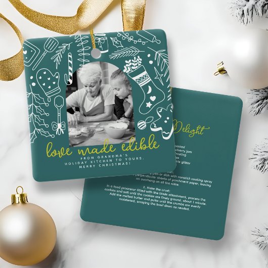 Weihnachts Backen Grünes Foto Weihnachtsrezepte Keramikornament