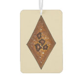 Weihnachts Backkuchen Zimt Sand Tee Weihnachtskeks Autolufterfrischer (Rückseite)