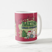 Weihnachts-Backteam-Mitglied Kaffee-Tasse Kaffeetasse (VorderseiteRechts)