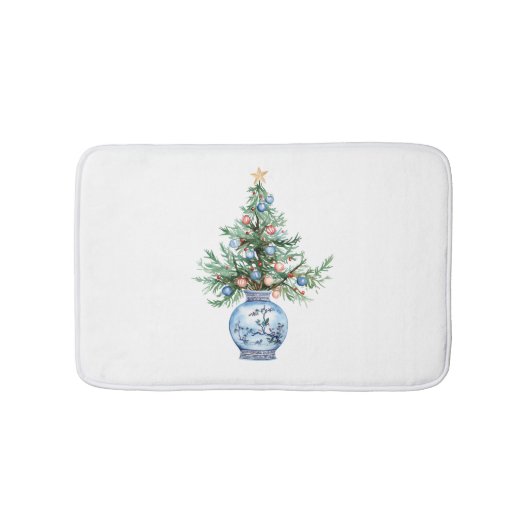 Weihnachts-Badezimmerteppich Badematte (Vorderseite)