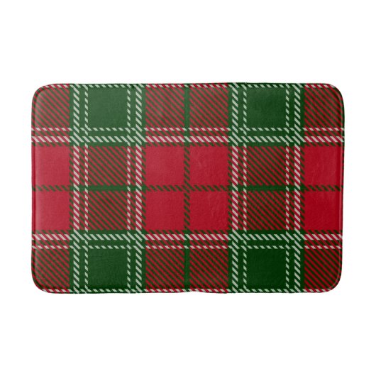 Weihnachts-Badmatte – Festliche Badezimmer-Dekorat Badematte (Vorderseite)