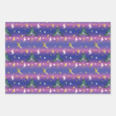 Weihnachts Ballerina - Balletttänzer Geschenkpapier Set (Vorderseite 3)