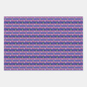 Weihnachts Ballerina - Balletttänzer Geschenkpapier Set (Vorderseite)