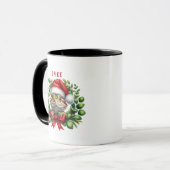 Weihnachts-Bartagame-Tasse Tasse (Vorderseite Links)