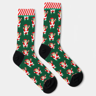 Weihnachts Baseball Feiertag Socken