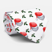 WEIHNACHTS-BASEBALL KRAWATTE (Gerollt)