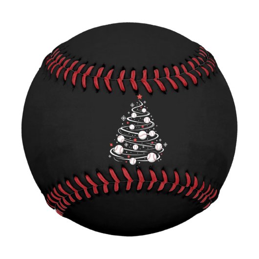 Weihnachts Baseball Tree Xmas Trees Baseball Lover (Vorderseite)