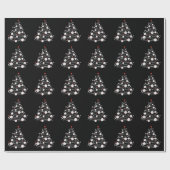 Weihnachts Baseball Tree Xmas Trees Baseball Lover Geschenkpapier (Flach)