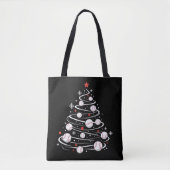 Weihnachts Baseball Tree Xmas Trees Baseball Lover Tasche (Vorderseite)