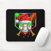 Weihnachts-Baseball-Tropfen für Boys Ice Tropfen B Mousepad (Mit Mouse)