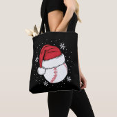 Weihnachts-Baseball-Weihnachtsfeiertage Tasche (Von Nahem)