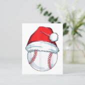 Weihnachts Baseball Weihnachtsmannmütze Ball Kinde (Stehend Vorderseite)