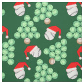 Weihnachts-Baseballbaum Stoff (Muster)