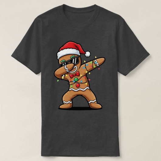 Weihnachts-Basic-Dark-T-Shirt T-Shirt (Design vorne)