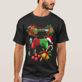 Weihnachts-Basic-Dark-T-Shirt T-Shirt (Vorderseite)