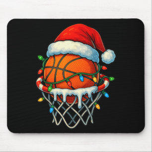 Weihnachts-Basketball-Eis-Drip für Jungen Kinder Mousepad