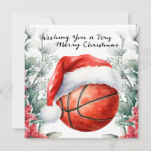 Weihnachts-Basketball