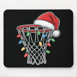 Weihnachts-Basketball Hoop Feiertag Weihnachten We Mousepad