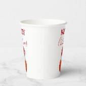 Weihnachts-Basketball-Sportball-Party Pappbecher (Rechts)