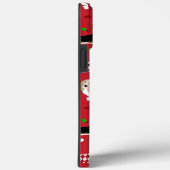 Weihnachts-Basset-Hound Case-Mate iPhone Hülle (Rückseite / Rechts)