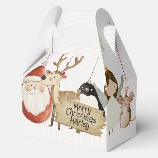Weihnachts Bauble Party Boxen - Perfekt für Weihna Geschenkschachtel (Vorderseite)