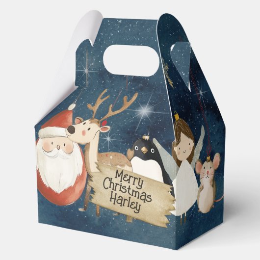 Weihnachts Bauble Party Boxen - Perfekt für Weihna Geschenkschachtel (Vorderseite)