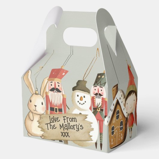 Weihnachts Bauble Party Boxen - Perfekt für Weihna Geschenkschachtel (Rückseite)