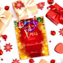 Weihnachts Baubles Ferien Weihnachten Weihnachten  Postkarte