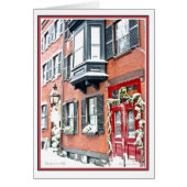Weihnachts-Beacon-Hill: Boston MA (Vorne)