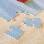 Weihnachts-Beagle Dog Jigsaw Puzzle (Seite)