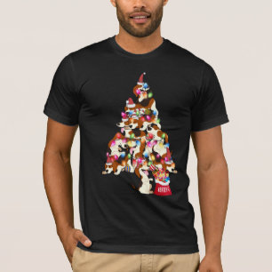 Weihnachts-Beagle-Hund-Welpe Niedlich T-Shirt