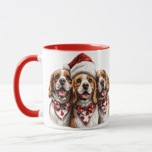 Weihnachts-Beagle-Hunde Tasse
