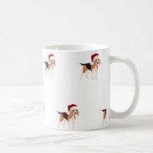 Weihnachts-Beagle-Tasse