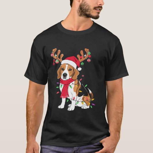 Weihnachts-Beagle Weihnachten Weihnachten Weihnach T-Shirt (Vorderseite)