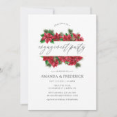 Weihnachts-Begegnungspartei für Aquarellen Einladung (Vorderseite)