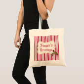 Weihnachts-Begrüßungstour-Tasche Tragetasche (Vorderseite (Produkt))