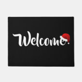 Weihnachts-Begrüßungstür Mat Fußmatte (Vorderseite)