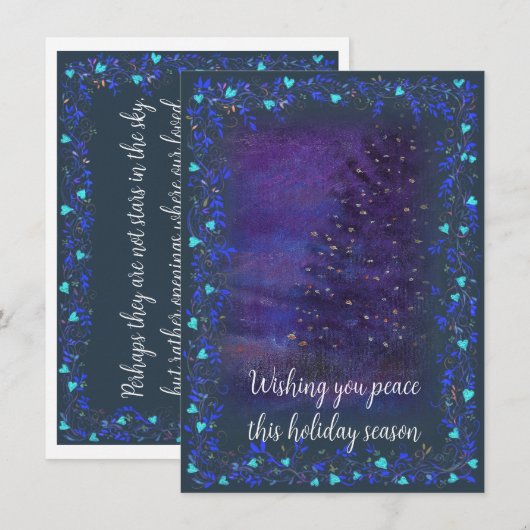 Weihnachts-Beileid (Vorne/Hinten)