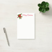 Weihnachts-Beitrag Notizen Notepad-Red-Kardinal (Büro)