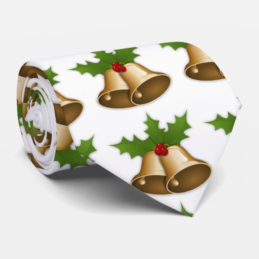 Weihnachts-Bell-Krawatte Krawatte (Gerollt)