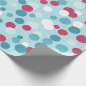 Weihnachts-Berry-Dots-Umschlagpapier Geschenkpapier (Ecke)