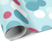 Weihnachts-Berry-Dots-Umschlagpapier Geschenkpapier (Rolleneckpunkt)