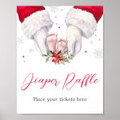 Weihnachts-Beste Geschenksäulendusche Poster (Vorne)