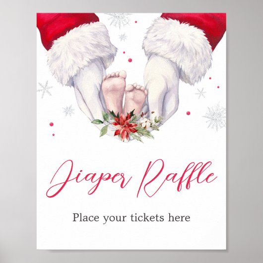 Weihnachts-Beste Geschenksäulendusche Poster (Vorne)