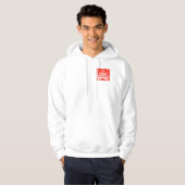 Weihnachts beste Wünsche Hoodie (Vorne ganz)