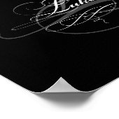 Weihnachts-Bibelverse. Foto 2007 in Ruanda aufgeno Poster (Ecke)