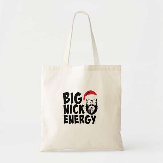 Weihnachts Big Nick Energie Tragetasche (Vorne)